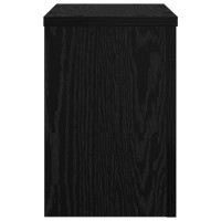 Produktbild för Växtställ 2 pcs Svart Ek 20 x 20 x 30 cm Konstruerat trä