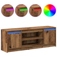 Produktbild för TV Enheter Brun 139,5 x 34 x 50 cm Konstruerat trä
