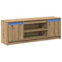 Produktbild för TV Enheter 139,5 x 34 x 50 cm Brun Konstruerat trä