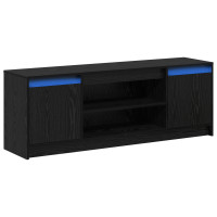Produktbild för TV Enheter Svart 139,5 x 34 x 50 cm Konstruerat trä