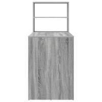 Produktbild för Skrivbord Grå Sonoma 113 x 54 x 120 cm Konstruerat trä