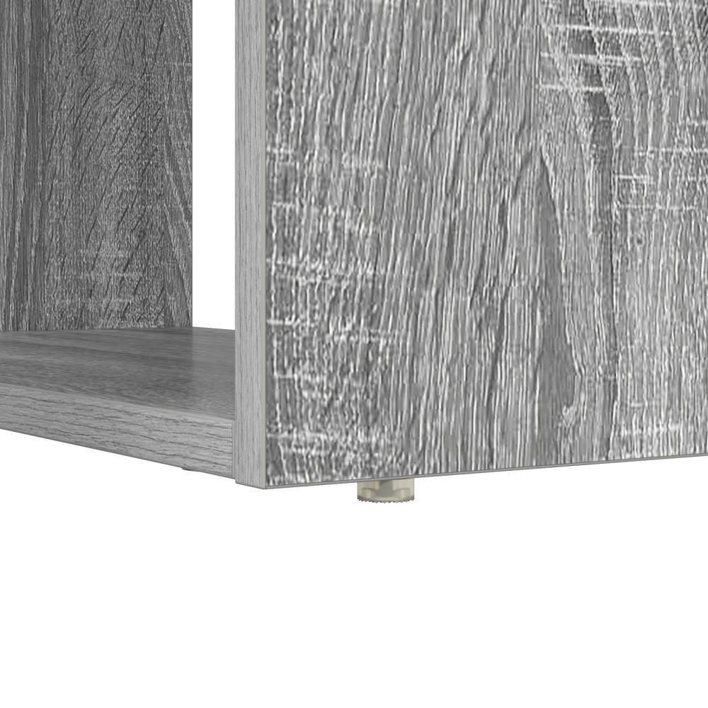 Produktbild för Skrivbord Grå Sonoma 113 x 54 x 120 cm Konstruerat trä