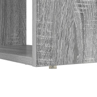 Produktbild för Skrivbord Grå Sonoma 113 x 54 x 120 cm Konstruerat trä