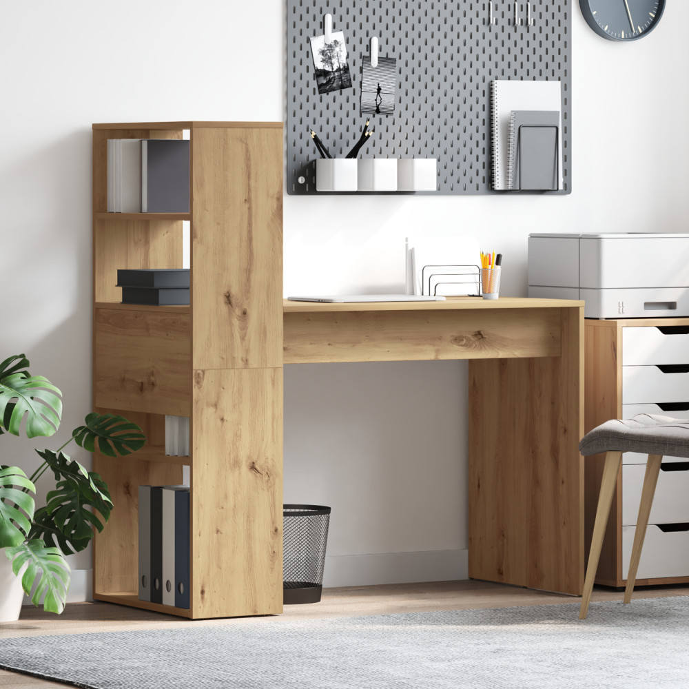 Produktbild för Skrivbord Artisan Ek 113 x 54 x 120 cm Konstruerat trä