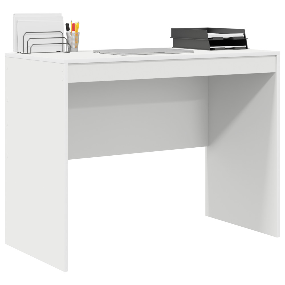 Produktbild för Skrivbord Vit 100 x 50 x 76 cm