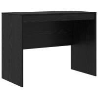 Produktbild för Skrivbord Svart Ek 100 x 50 x 76 cm