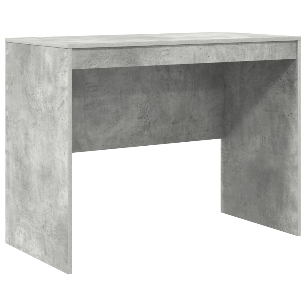 Produktbild för Skrivbord Betonggrå 100 x 50 x 76 cm