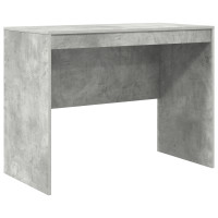 Produktbild för Skrivbord Betonggrå 100 x 50 x 76 cm
