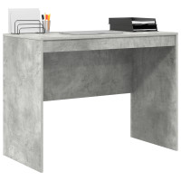 Produktbild för Skrivbord Betonggrå 100 x 50 x 76 cm