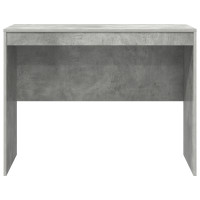 Produktbild för Skrivbord Betonggrå 100 x 50 x 76 cm