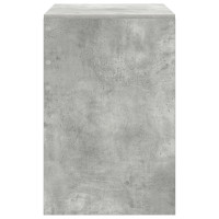 Produktbild för Skrivbord Betonggrå 100 x 50 x 76 cm