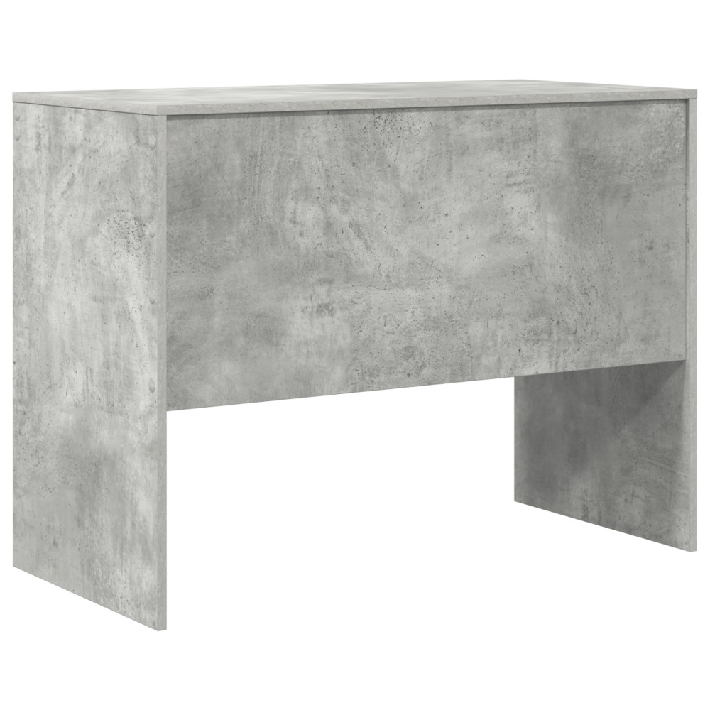 Produktbild för Skrivbord Betonggrå 100 x 50 x 76 cm