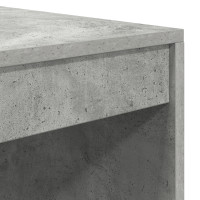 Produktbild för Skrivbord Betonggrå 100 x 50 x 76 cm