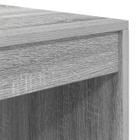 Produktbild för Skrivbord Grå Sonoma 100 x 50 x 76 cm