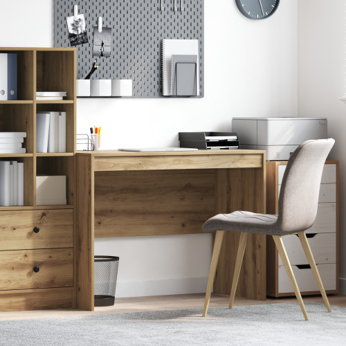 vidaXL Skrivbord Artisan Ek 100 x 50 x 76 cm