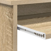 Produktbild för Skrivbord Sonoma-ek 120,5 x 44 x 88,5 cm Konstruerat trä