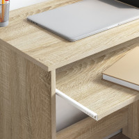 Produktbild för Skrivbord Sonoma-ek 120,5 x 44 x 88,5 cm Konstruerat trä