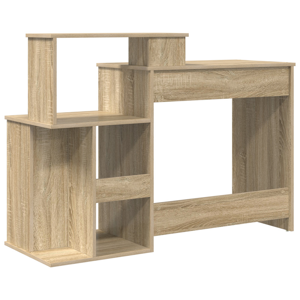 Produktbild för Skrivbord Sonoma-ek 120,5 x 44 x 88,5 cm Konstruerat trä