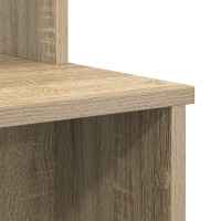 Produktbild för Skrivbord Sonoma-ek 120,5 x 44 x 88,5 cm Konstruerat trä