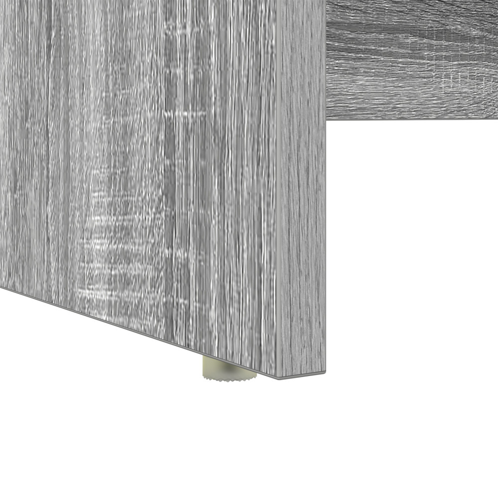Produktbild för Skrivbord Grå Sonoma 120,5 x 44 x 88,5 cm Konstruerat trä