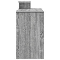 Produktbild för Skrivbord Grå Sonoma 120,5 x 44 x 88,5 cm Konstruerat trä