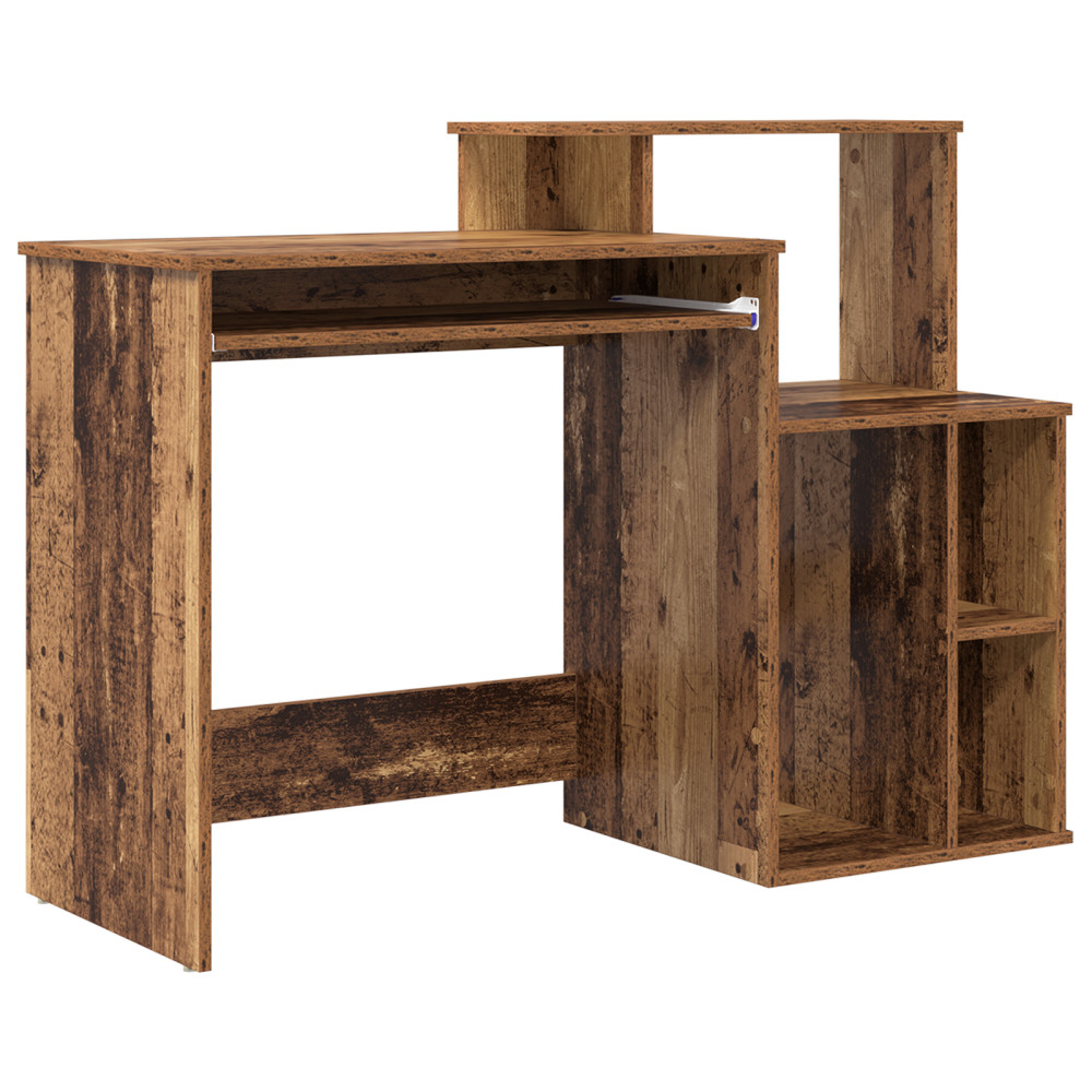 Produktbild för Skrivbord Gammalt trä 120,5 x 44 x 88,5 cm Konstruerat trä