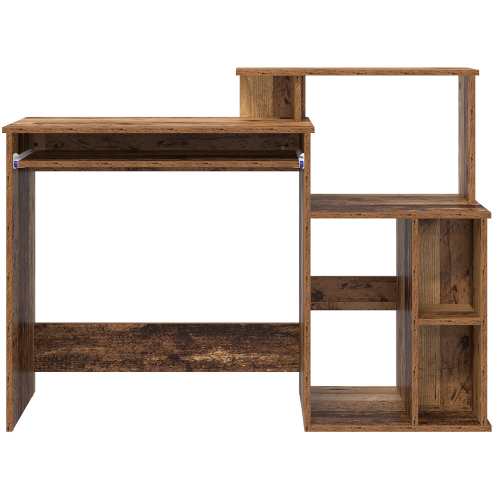 Produktbild för Skrivbord Gammalt trä 120,5 x 44 x 88,5 cm Konstruerat trä