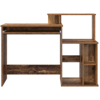 Produktbild för Skrivbord Gammalt trä 120,5 x 44 x 88,5 cm Konstruerat trä