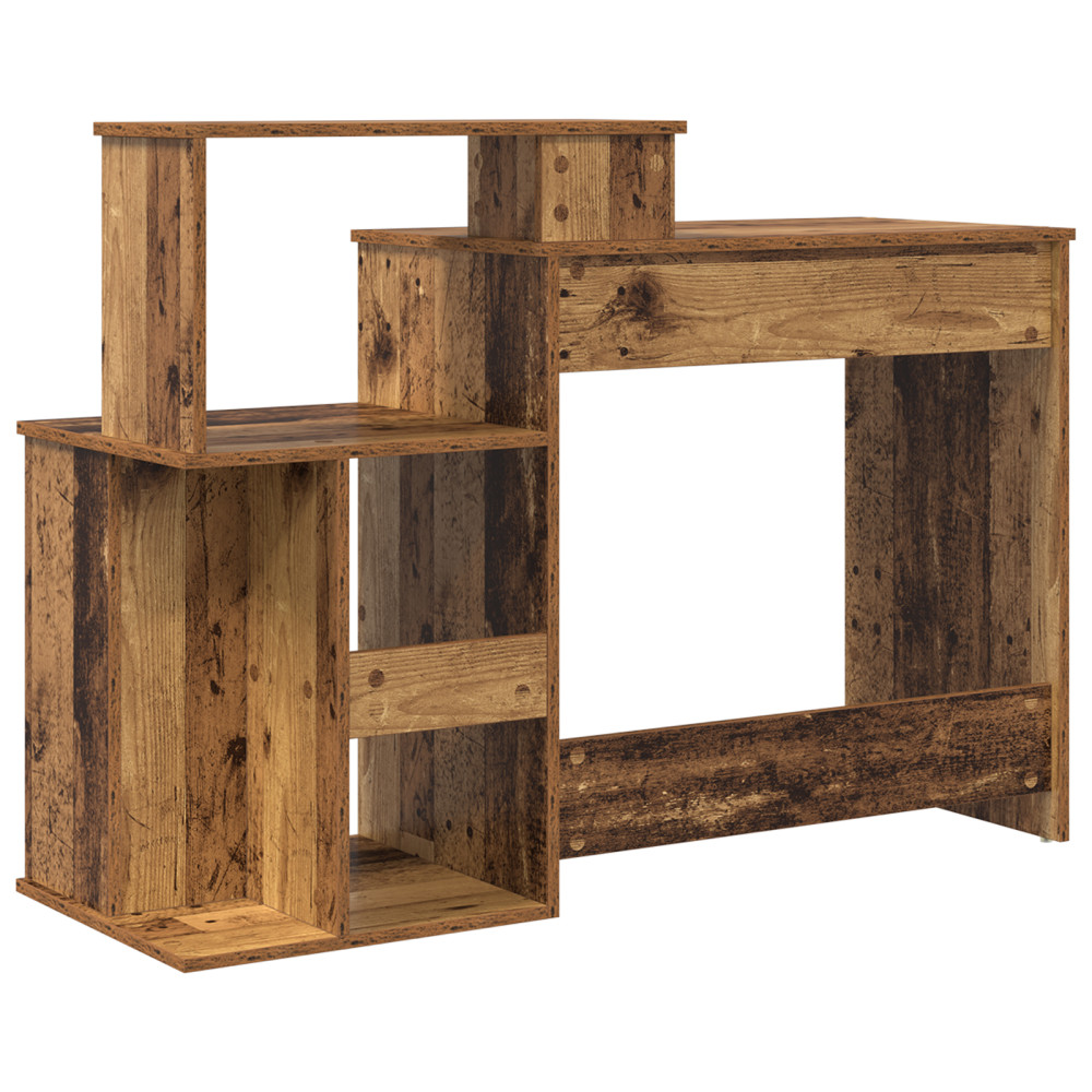 Produktbild för Skrivbord Gammalt trä 120,5 x 44 x 88,5 cm Konstruerat trä