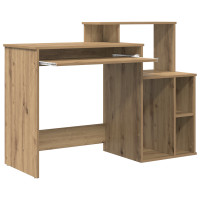 Produktbild för Skrivbord Artisan Ek 120,5 x 44 x 88,5 cm Konstruerat trä