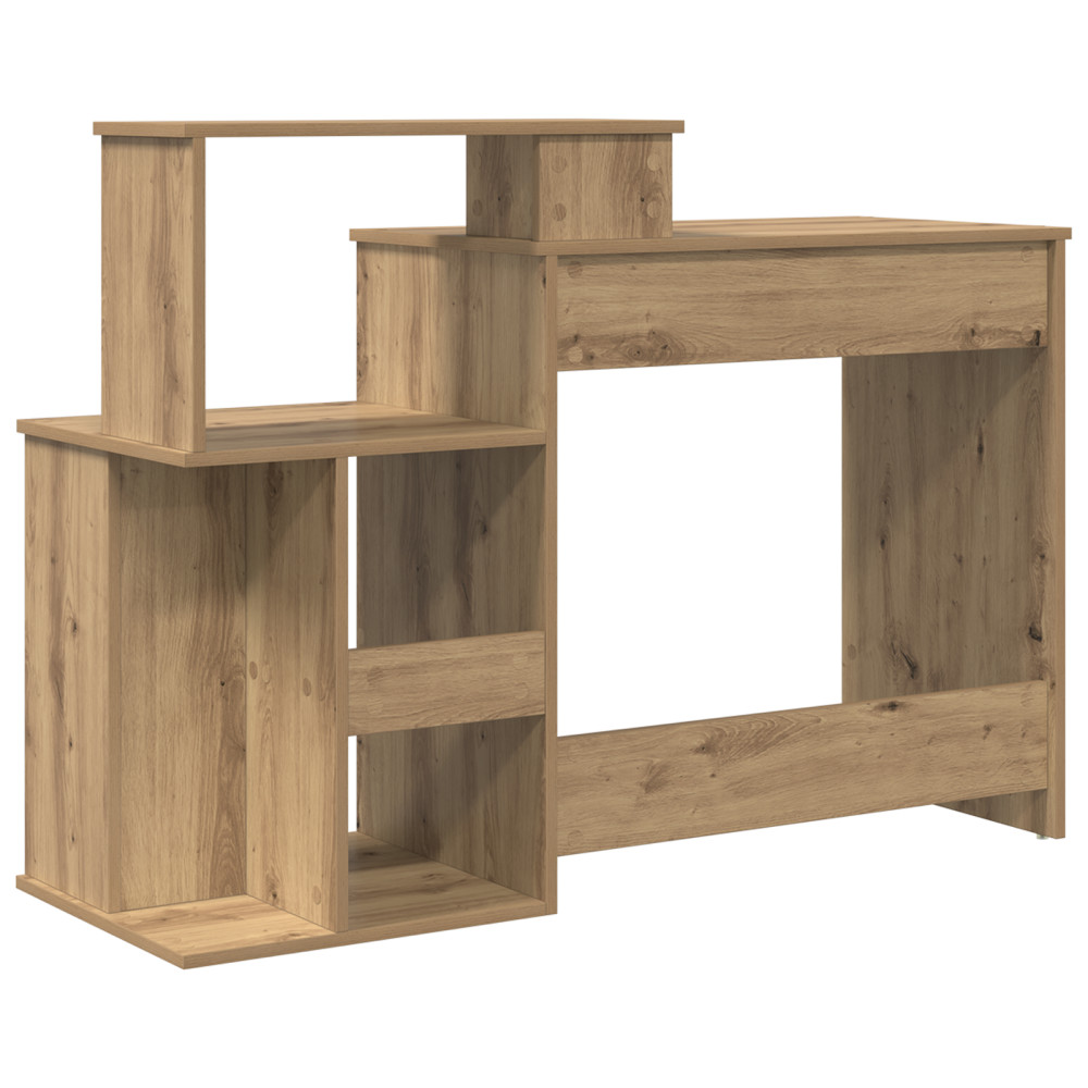 Produktbild för Skrivbord Artisan Ek 120,5 x 44 x 88,5 cm Konstruerat trä