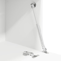 Produktbild för Skrivbord med hylla Vit 71.5 x 31.5 x 106.5 cm Konstruerat trä