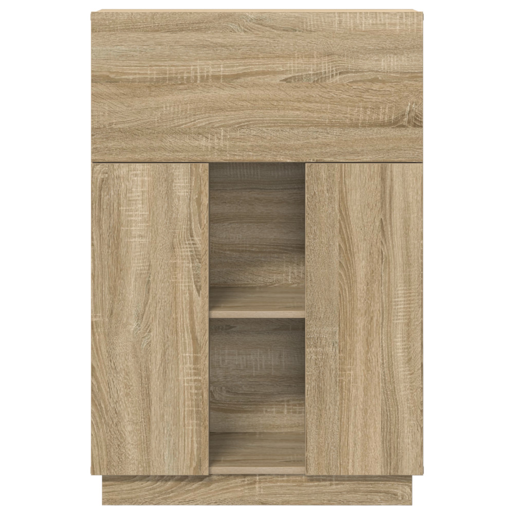 Produktbild för Skrivbord Sonoma-ek 71.5 x 31.5 x 106.5 cm Konstruerat trä