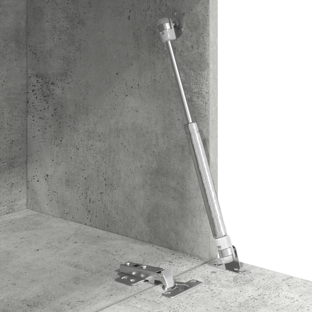 Produktbild för Skrivbord Betonggrå 71.5 x 31.5 x 106.5 cm Konstruerat trä