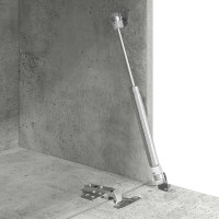 Produktbild för Skrivbord Betonggrå 71.5 x 31.5 x 106.5 cm Konstruerat trä