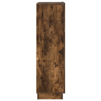 Produktbild för Skrivbord Rökt ek 71.5 x 31.5 x 106.5 cm Konstruerat trä
