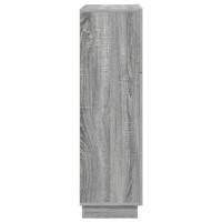 Produktbild för Skrivbord Grå Sonoma 71.5 x 31.5 x 106.5 cm Konstruerat trä