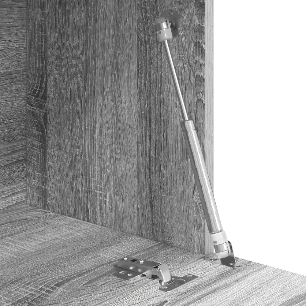 Produktbild för Skrivbord Grå Sonoma 71.5 x 31.5 x 106.5 cm Konstruerat trä