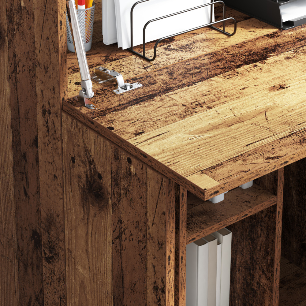 Produktbild för Skrivbord Gammalt trä 71.5 x 31.5 x 106.5 cm Konstruerat trä