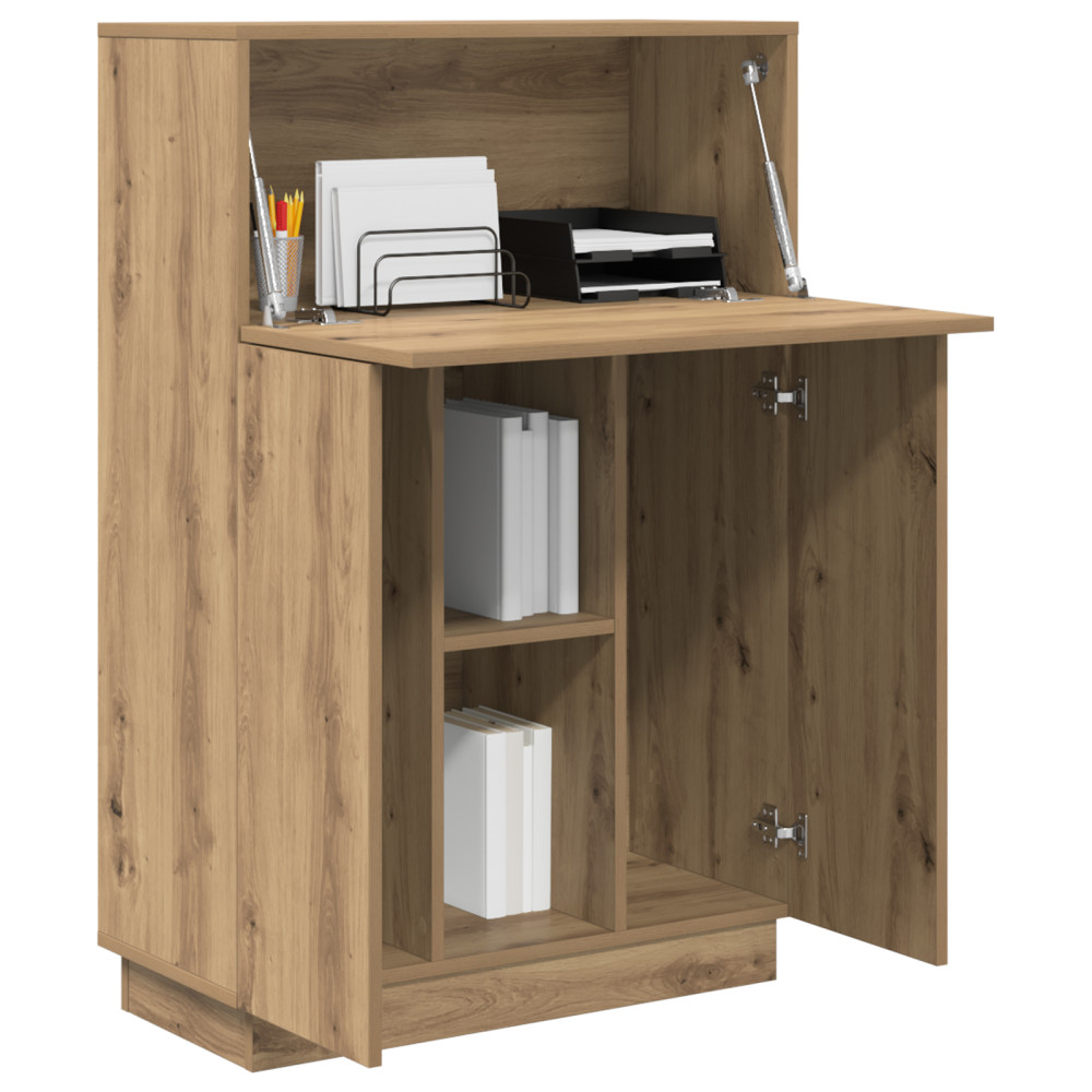 Produktbild för Skrivbord Artisan Ek 71.5 x 31.5 x 106.5 cm Konstruerat trä