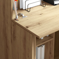 Produktbild för Skrivbord Artisan Ek 71.5 x 31.5 x 106.5 cm Konstruerat trä