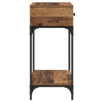 Produktbild för Konsolbord Gammalt trä 75 x 34,5 x 75 cm Konstruerat trä