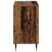 Produktbild för Badrumsskåp Gammalt trä 80 x 33 x 60 cm Konstruerat trä