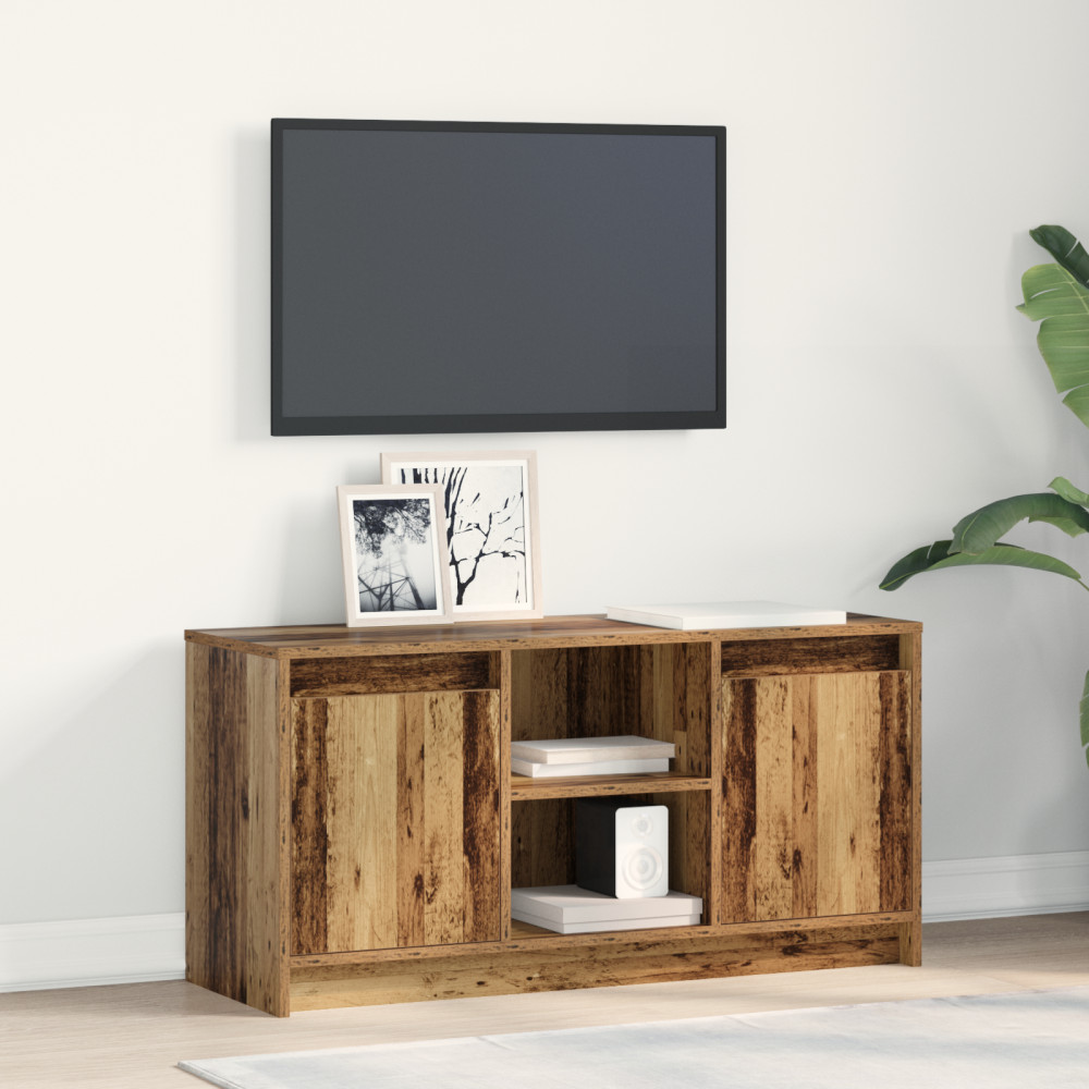Produktbild för TV Enheter Brun 100 x 34 x 50 cm Konstruerat trä