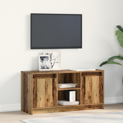 vidaXL TV Enheter Brun 100 x 34 x 50 cm Konstruerat trä