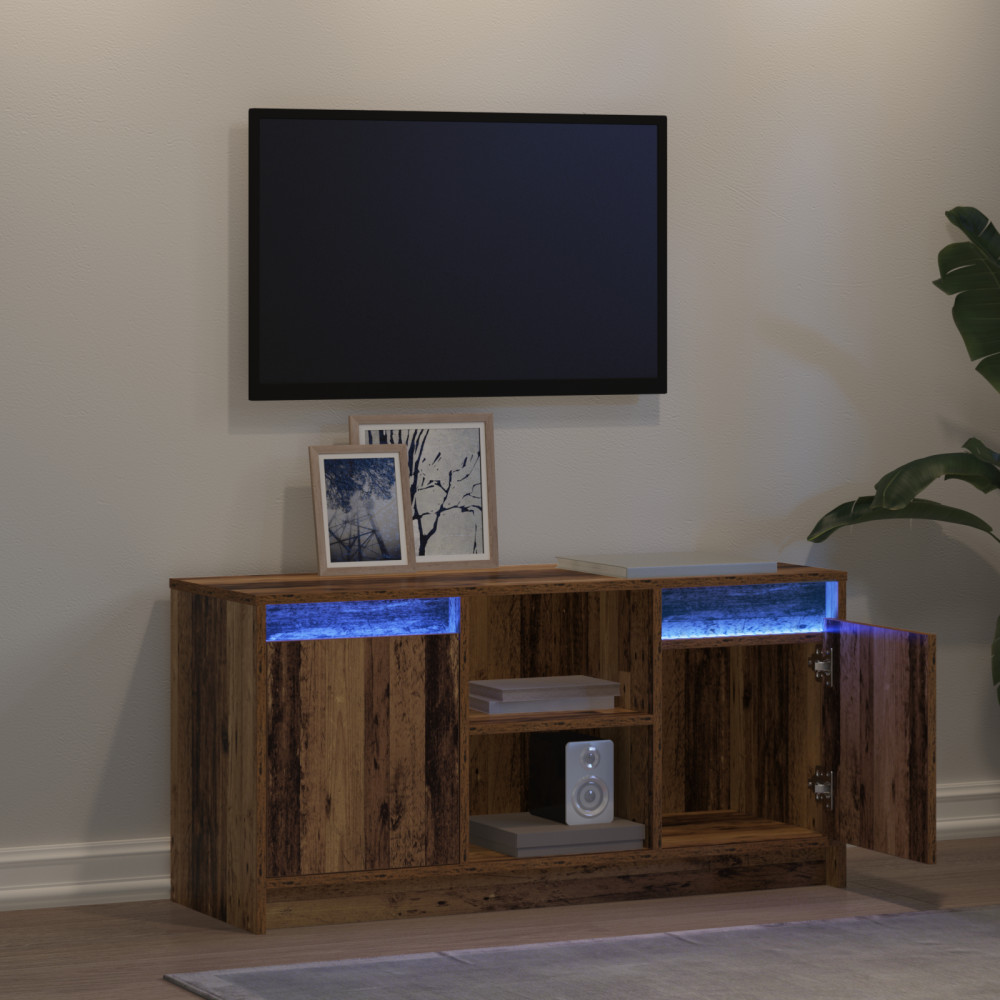 Produktbild för TV Enheter Brun 100 x 34 x 50 cm Konstruerat trä