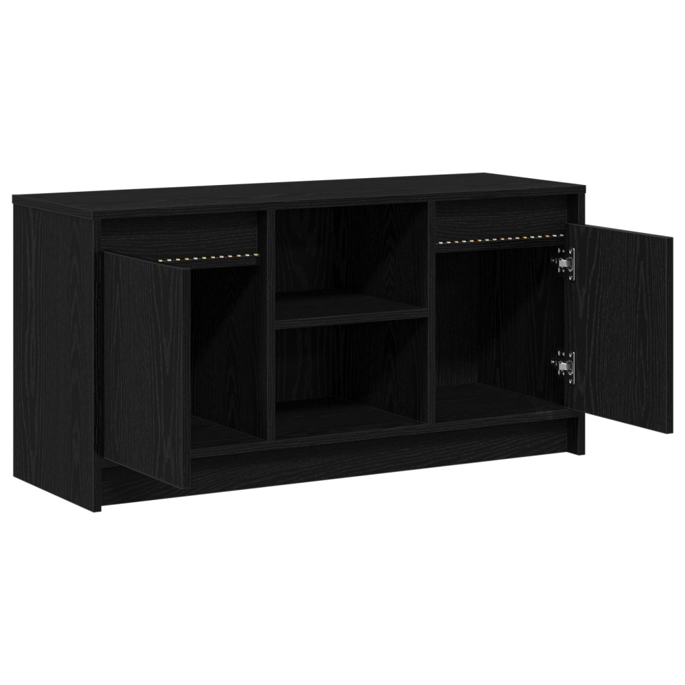 Produktbild för TV Enheter Svart 100 x 34 x 50 cm Konstruerat trä