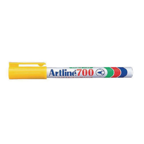 Artline Märkpenna ARTLINE 700 perm. 0,7mm gul