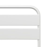 Produktbild för Fällstol för trädgård 2 pcs Vit 42 x 52 x 82cm