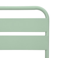 Produktbild för Fällstol för trädgård 2 pcs Ljusmynta 42 x 52 x 82cm